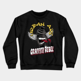 Urban Art Rebel Graffiti Crewneck Sweatshirt